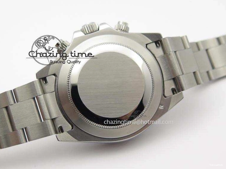 JF Sec@9 Bracelet Edition On Daytona A7750 Dial SS 116520 Black 0314